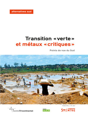 cover image of Transition «verte» et métaux «critiques»